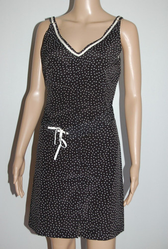 Robe été bretelles - , pois