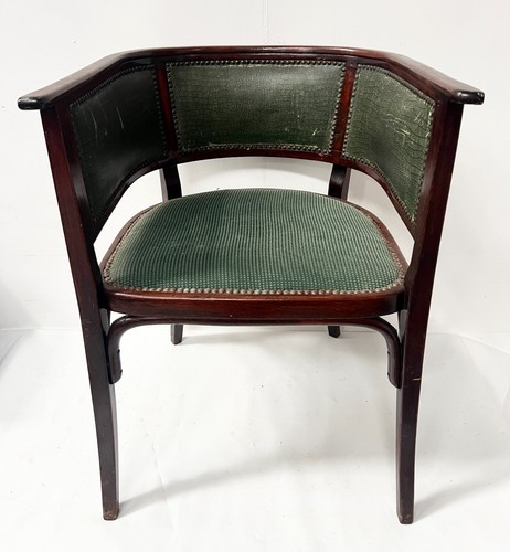 Fauteuil art déco bois - fauteuil,