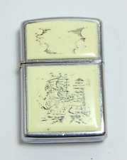 ZIPPO BRIQUET ESSENCE ORIGINAL BRADFORD A VI BATEAU MARINE MADE IN USA RARE