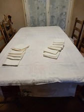 GRANDE NAPPE BLANCHE 220X150 +