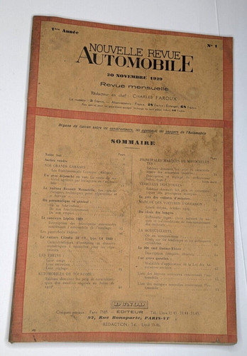 Nouvelle revue automobile - nouvelle,