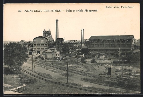 Cpa montceau les mines - cpa, montceau-les-mines,
