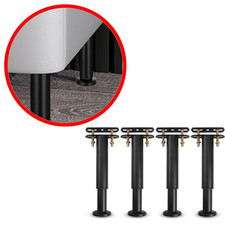 Lot de 4 Pieds de Lit Sommier