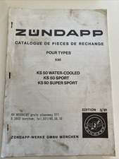 1981 Zündapp KS50 Spare Parts Catalog