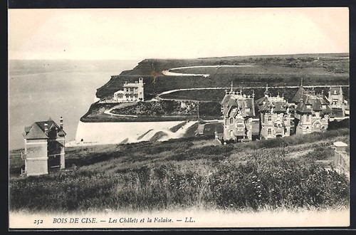 Cpa bois cise les chalets - cpa,