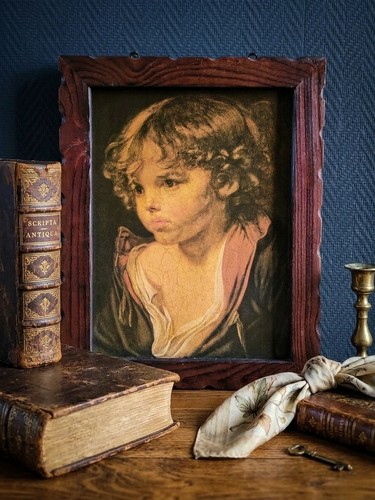 Vintage portrait child - vintage,