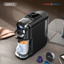 HiBREW H2C Machine Café 6en1 Multisystème Pour Capsules Nespresso Dolce Gusto