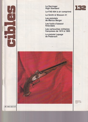 Cibles 132 derringer high - cibles,