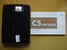 GENUINE CITROEN C5 AIRCROSS 2018-2022 BASIC GUIDE HANDBOOK MANUAL WALLET PACK