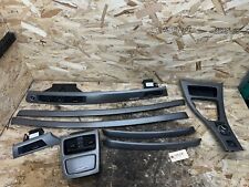 BMW 2006-2013 E92 ALUMINUM HEXAGON INTERIOR TRIM SET 8 PIECES OEM