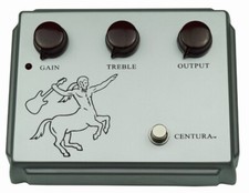 Ceriatone Centura Mate Argent Avec Image Overdrive Guitare Effets Pédale Neuf