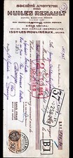 ISSY-les-MOULINEAUX (92) ENGINE LUBRICATION OILS "RENAULT" in 1933