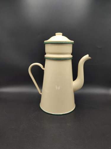 Ancienne cafetière tôle - cafetière, en