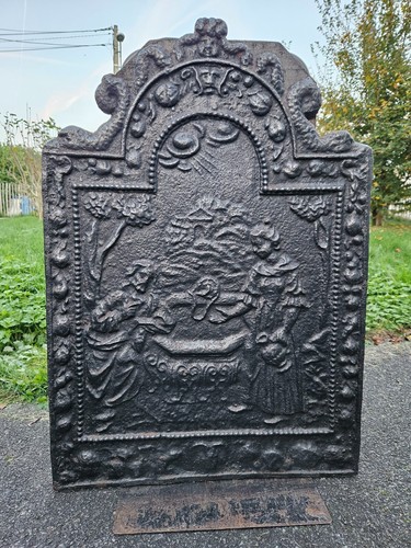 Cm plaque cheminée - 63,