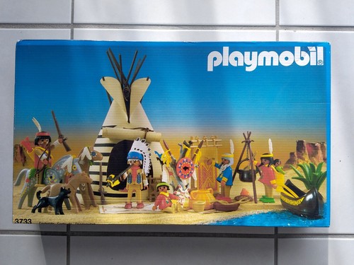 3733 playmobil western - western, tribu