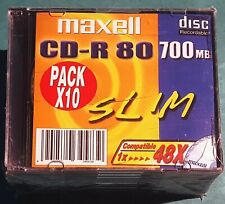 MAXELL 10 x CD-R - HAUTE
