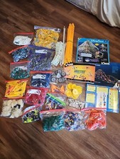 K'NEX Disney Coaster Parts Large Lot of ~CONNECTORS~RODS~WHEELS~GEARS and More
