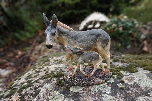 Na0478 figurine statuette ane - na0478,