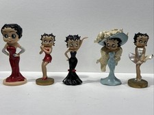 Lot of 5 Westland Giftware 2.5" Betty Boop Mini Figurines #6899
