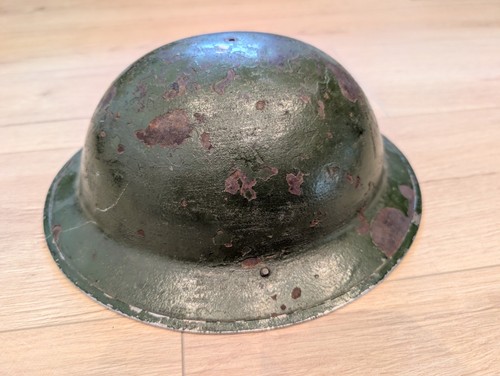 Coque casque anglais ww2 daté - anglais,
