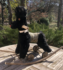 Jouet ancien CHIEN CANICHE