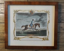 Gravure ancienne cheval “Old