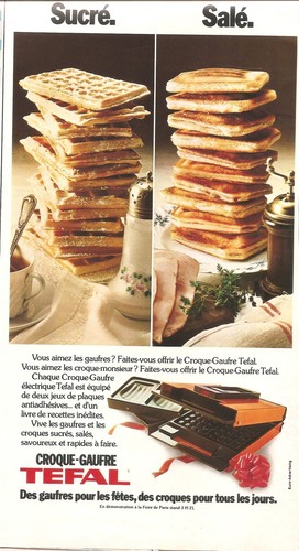 Publicite 1975 tefal - tefal, gaufres