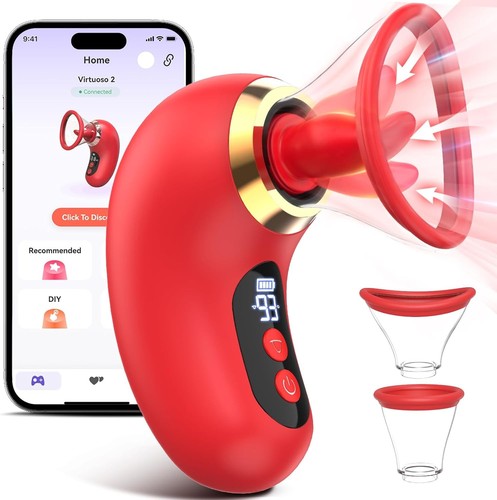 Sucking vibrator oral clit - sucking,