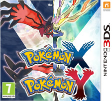Pokemon X Pokemon Y For Nintendo 3ds 2ds 100% Original Multilingual Game