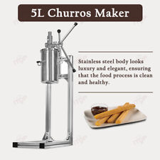 only Machine à Churros Manuelle 3 Trous avec 4 buses Churros Maker sans friteuse