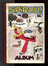 RELIURE RECUEIL JOURNAL SPIROU ALBUM n°19 du 421  5-46 au 437  8-46  TBE