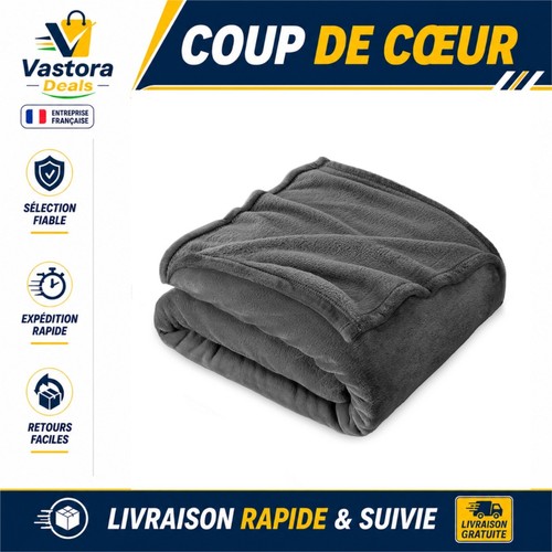 Plaid polaire flanelle 130 - flanelle, x