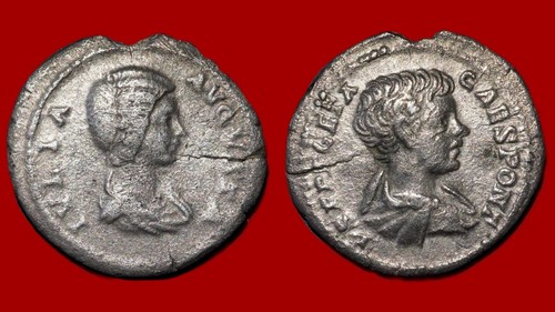 Roman coin julia domna - roman,