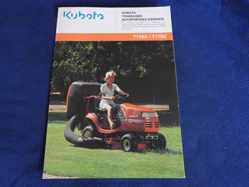Catalogue kubota tondeuse - catalogue,