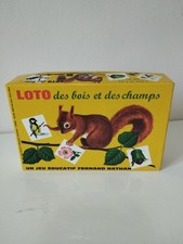 Jeu Vintage Loto Des Bois Et