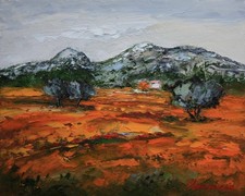 Huile sur toile  Provence-