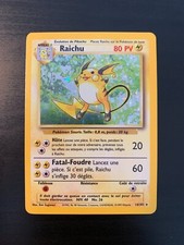 Pokemon Card: Raichu 14/102 Edition 2 French Wizards Base Set
