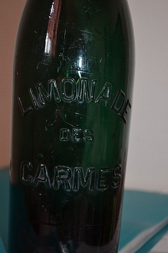 Ancienne bouteille verre - en,
