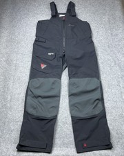 Musto Overalls Mens XL Black MPX Gore Tex Pro Offshore Trouser Bib Sailing