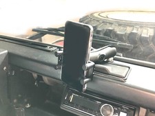 Land Rover Defender 90/110/130 Téléphone Tableau Montage, Aluminium (Pour Ans