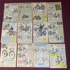 Swallow Cycles Original Advertising 1961 Moped Moped Velorobot