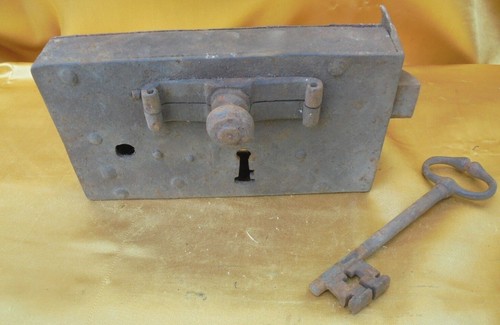 Serrure clef anciennes 18 - serrure, et