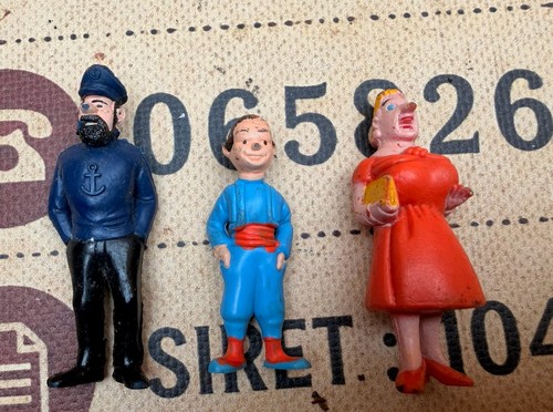 Tintin figurines belvision - figurines, :