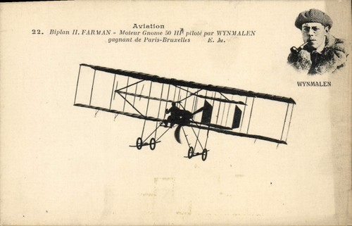 Aviation biplan ii farman - —,