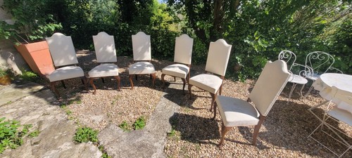 Lot chaises style - de, 6