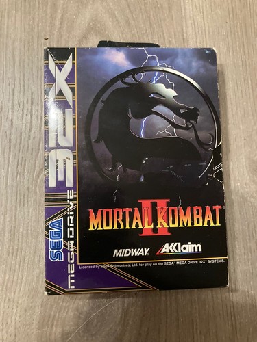 Jeu megadrive 32x mortal - jeu,