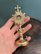 Ostensoir De Voyage Laiton