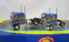 Athearn HO Scale Owner Operator Freightliner Cabover Truck Set