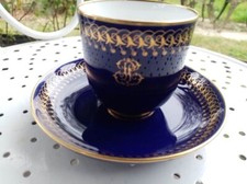 Tasse et Soucoupe Porcelaine
