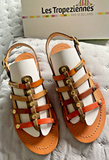 Sandales entre doigt lanières